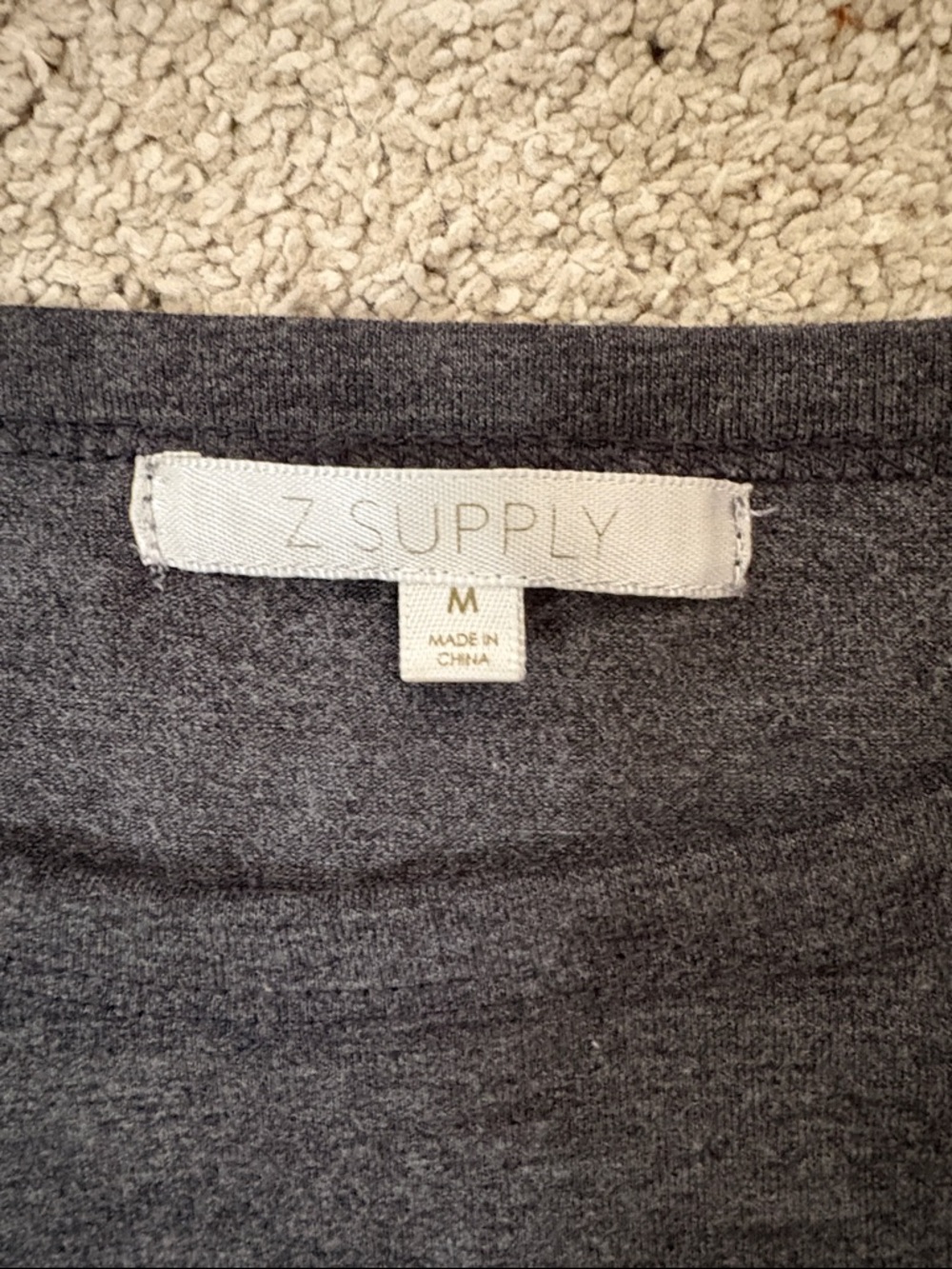 Z Supply Charcoal Grey Lounge Set - Picture 2 of 3